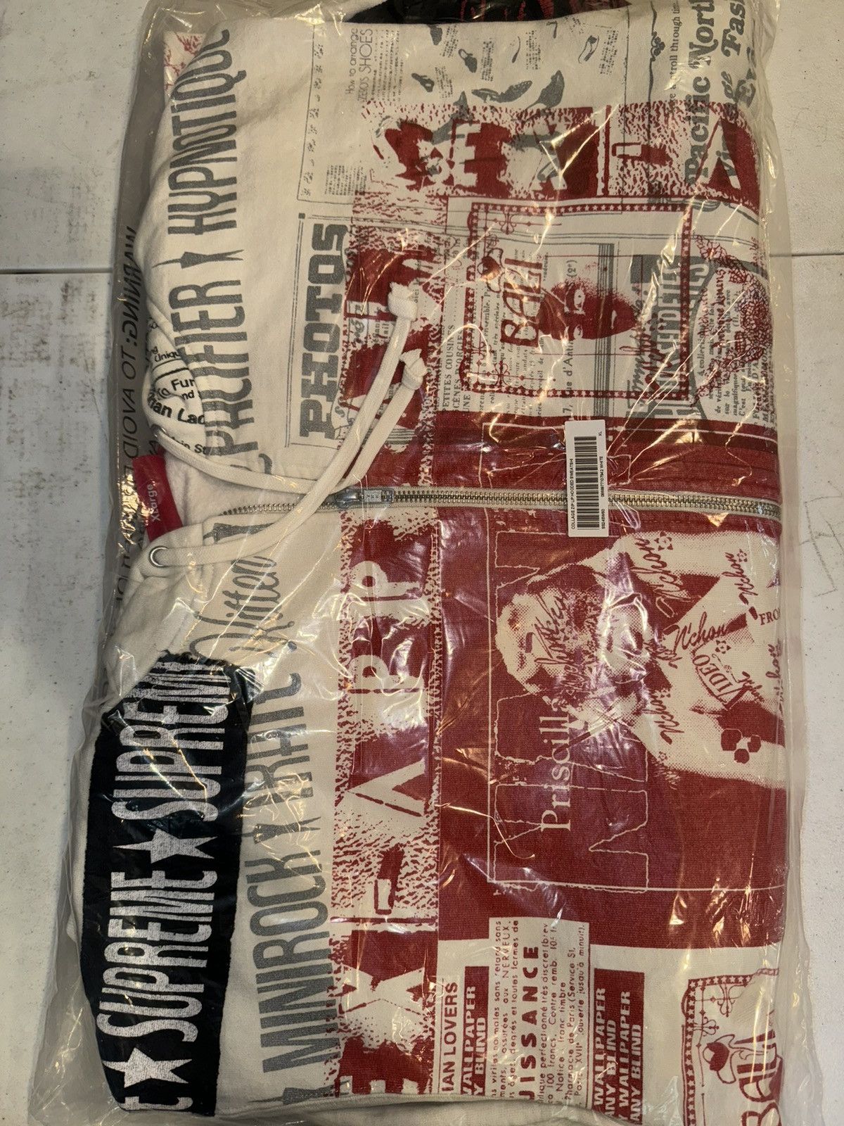 Supreme Supreme Collage Zip up Hooded Sweatshirt Size US XL / EU 56 / 4 - 4 Thumbnail