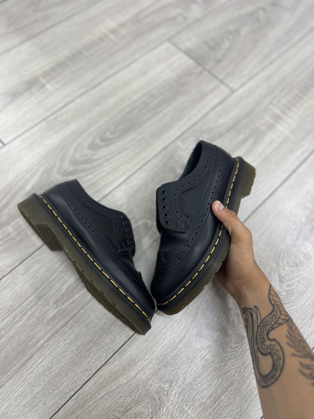 Dr. Martens Dr Martens Oxford Boots Streetwear Y2K Size US 4 / IT 34 - 1 Thumbnail