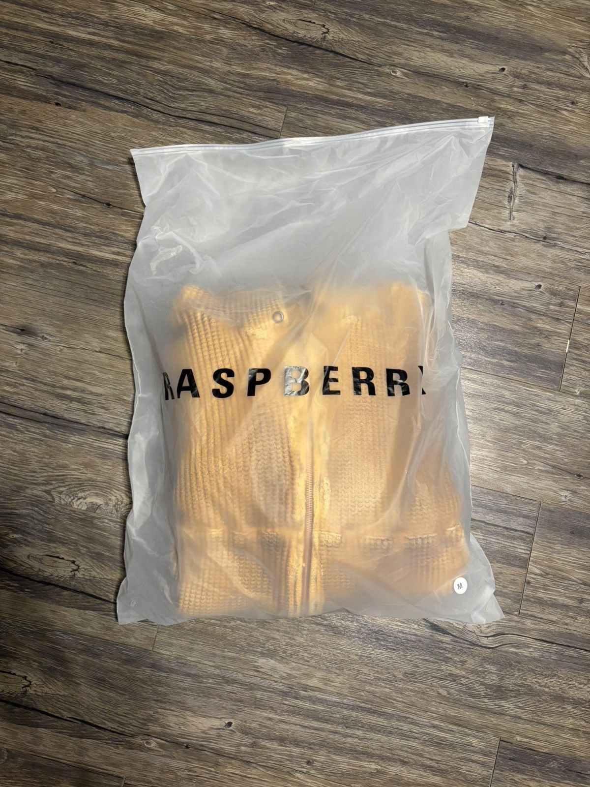 The GV Gallery Gv Gallery Waffle Thermal Zip-up Size Medium Mustard Size US M / EU 48-50 / 2 - 2 Thumbnail