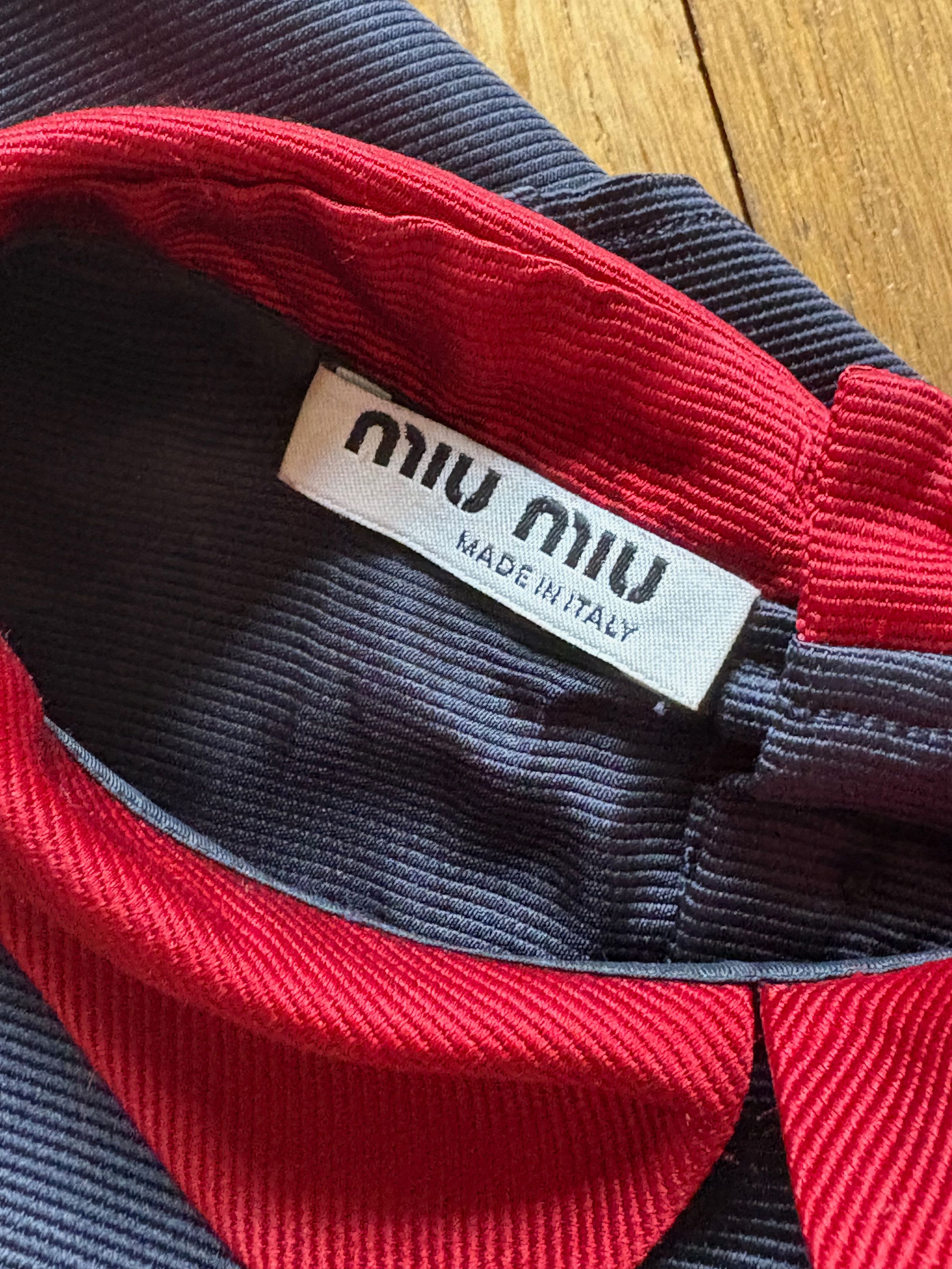 Miu Miu Miu Miu SS07 silk blouse shirt bib Size S / US 4 / IT 40 - 4 Thumbnail