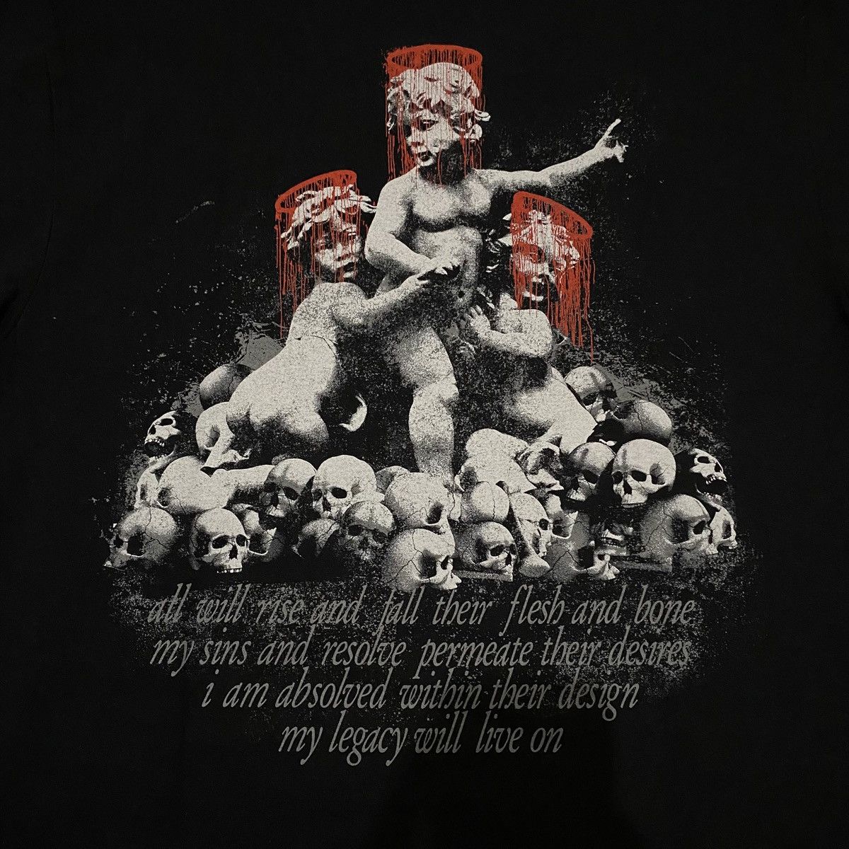Band Tees × Gildan Lorna Shore “Angel” Size US L / EU 52-54 / 3 - 4 Thumbnail