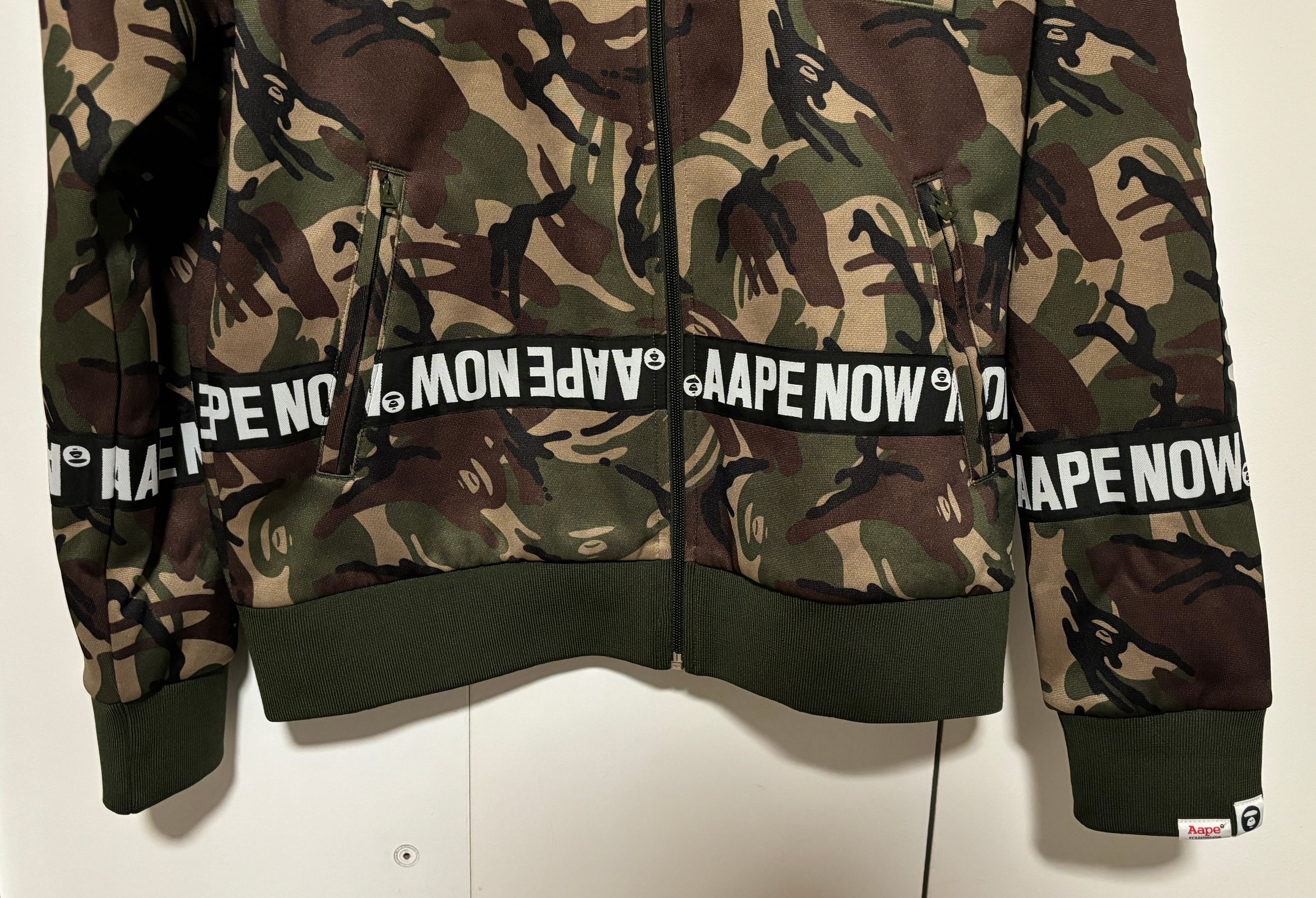 Aape AAPE Now by A Bathing Ape Camo Bomber Jacket - Medium Size US M / EU 48-50 / 2 - 3 Thumbnail