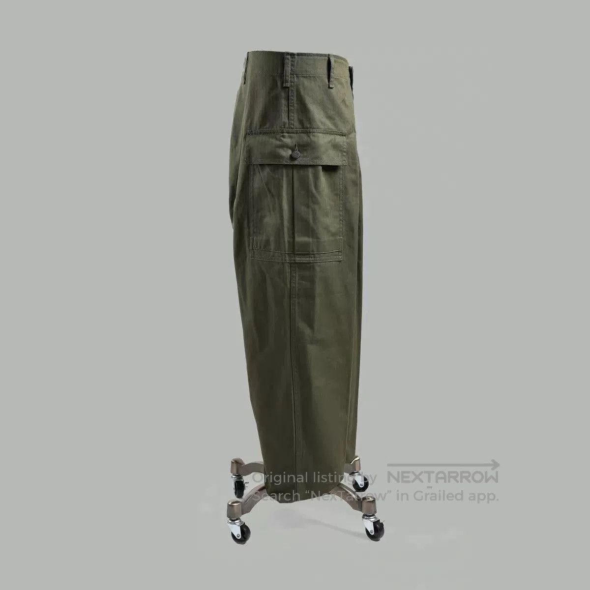 Gimo's Army P43 Herringbone Cargo Pants. Size US 34 / EU 50 - 2 Thumbnail