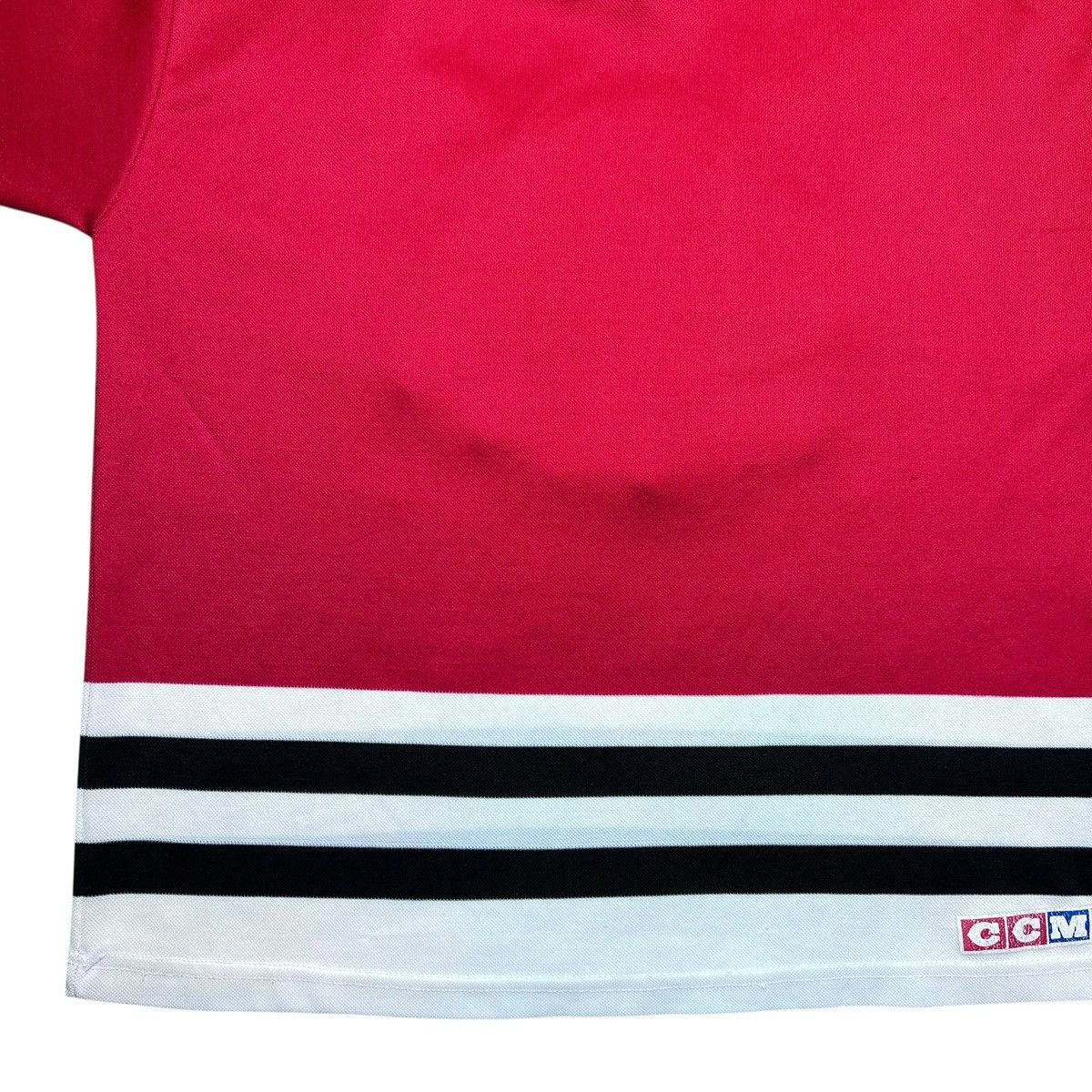 Ccm Vintage 1990s NHL Chicago Blackhawks CCM Maska Hockey Jersey Size US L / EU 52-54 / 3 - 13 Thumbnail