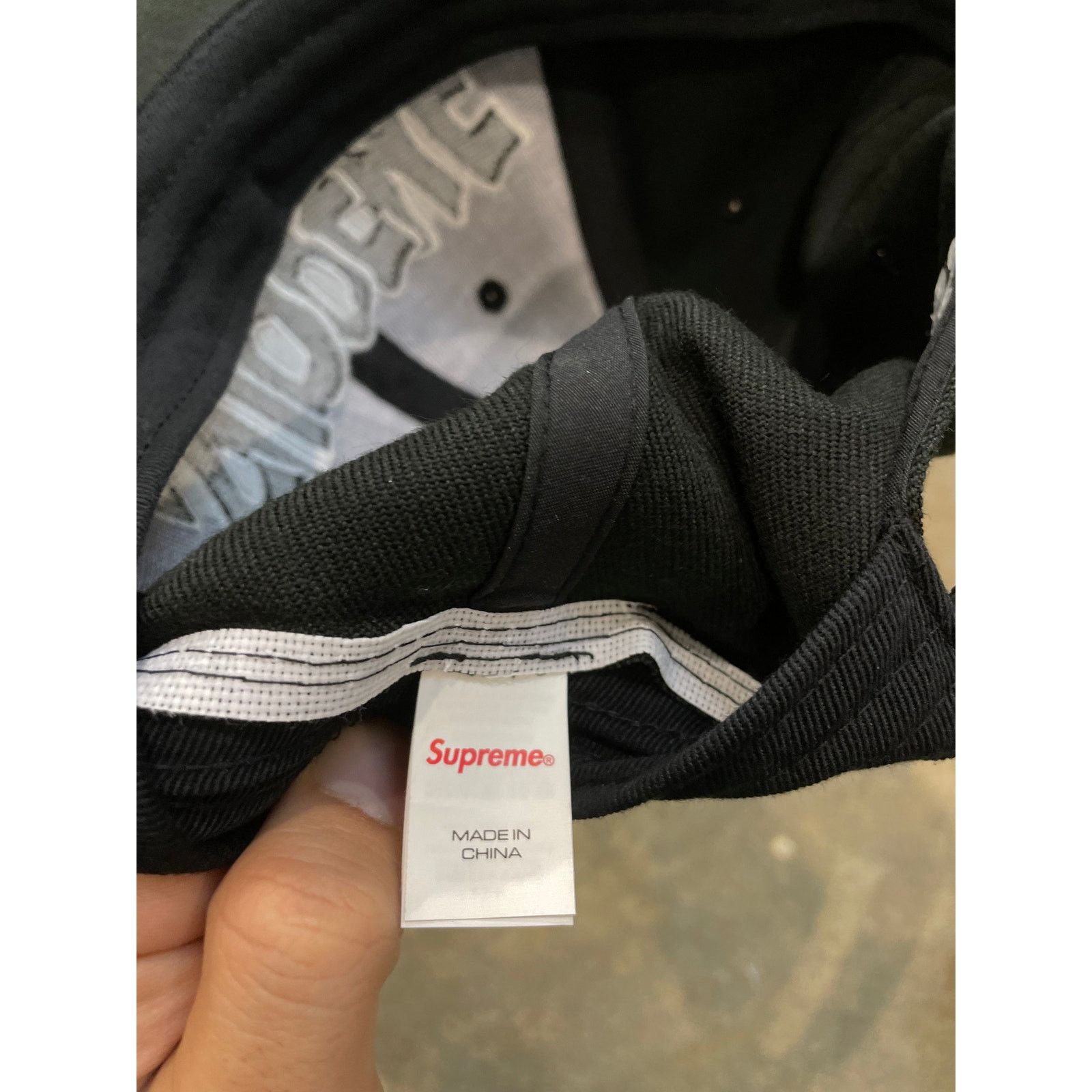 Supreme Supreme Booger 6 Panel Cap New OS Size ONE SIZE - 4 Thumbnail