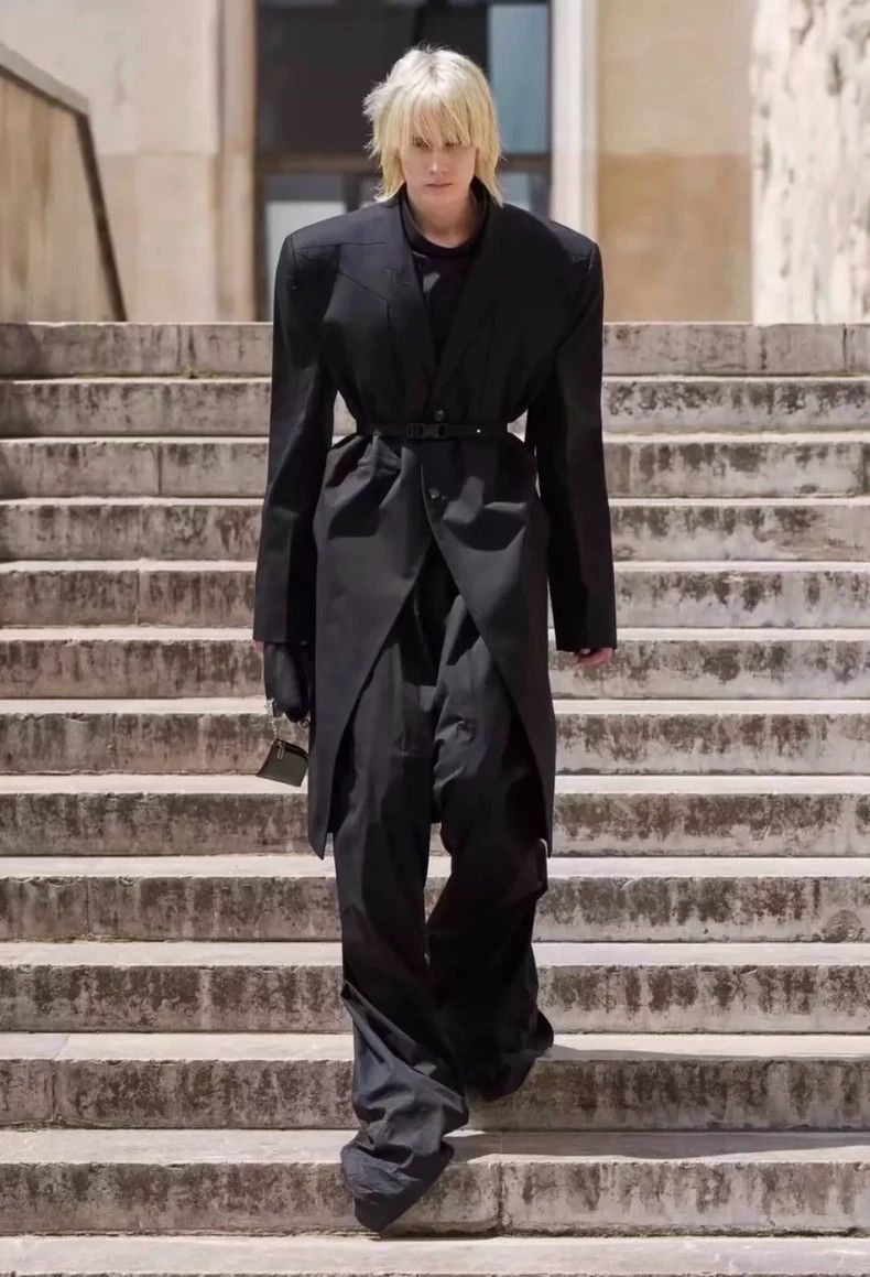 Rick Owens Rick Owens Shoulder pad coat-2506 Size US S / EU 44-46 / 1 - 9 Thumbnail