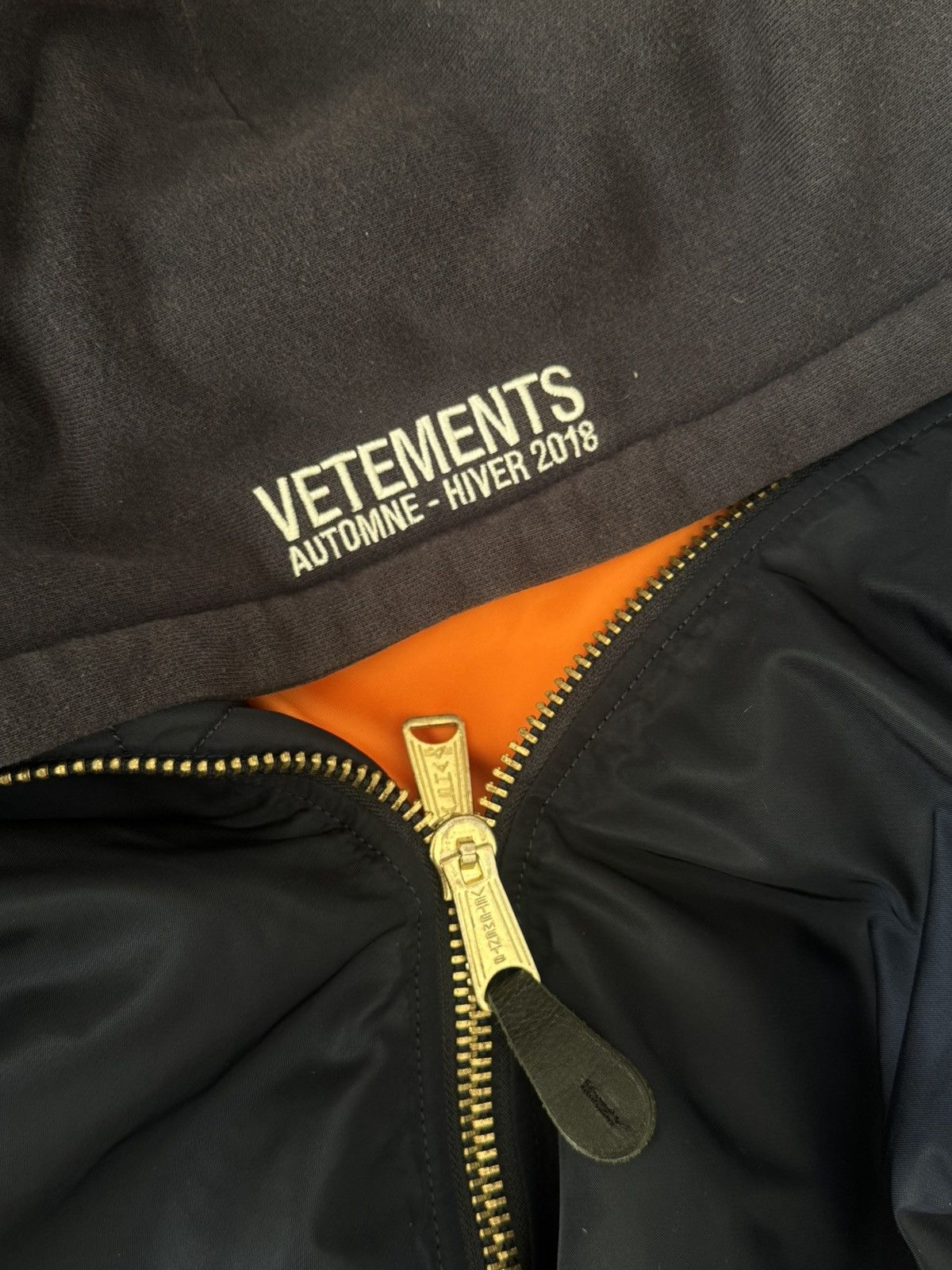 Vetements Vetements 18AW Runway MA-1 Bomber Jacket Size US M / EU 48-50 / 2 - 17 Thumbnail