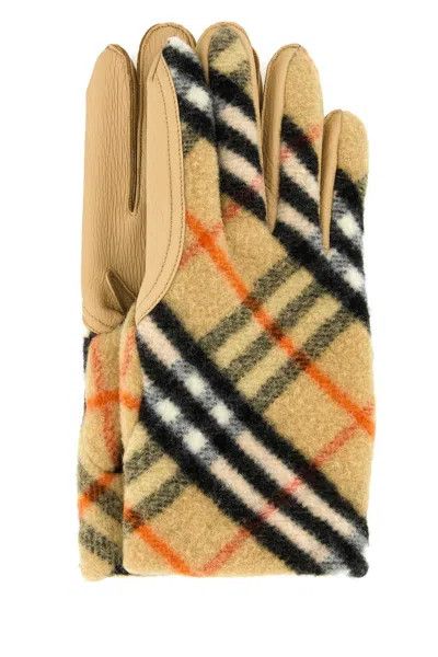 Burberry o1w1db10126 Size: 9 / Lg Bias Check Man Gloves Size ONE SIZE - 2 Thumbnail