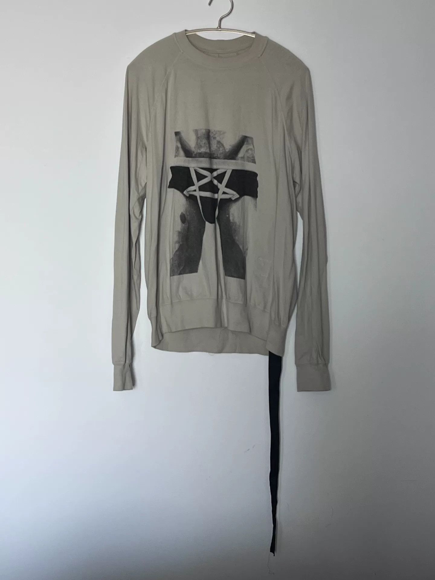 Rick Owens rick owens long sleeve graphic sweatshirt Size US M / EU 48-50 / 2 - 1 Thumbnail