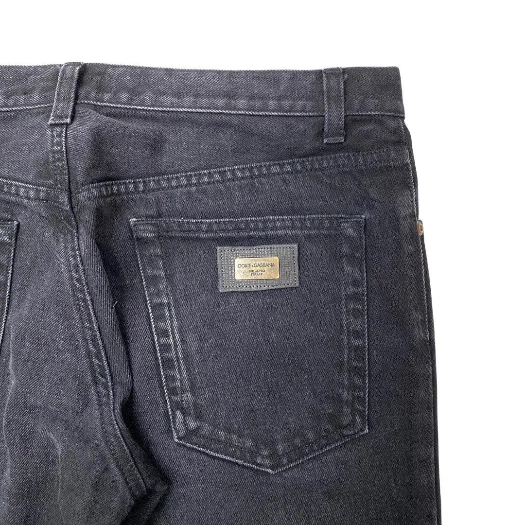Dolce & Gabbana Dolce & Gabbana Black Jeans Size US 32 / EU 48 - 5 Thumbnail