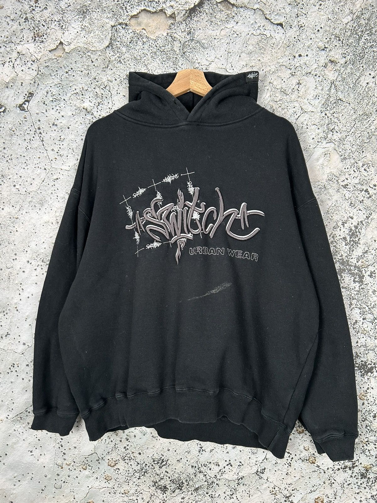 Rap Tees Vintage Urban Wear Spellout Baggy Hoodie 90s Rap Skate Size US L / EU 52-54 / 3 - 1 Thumbnail