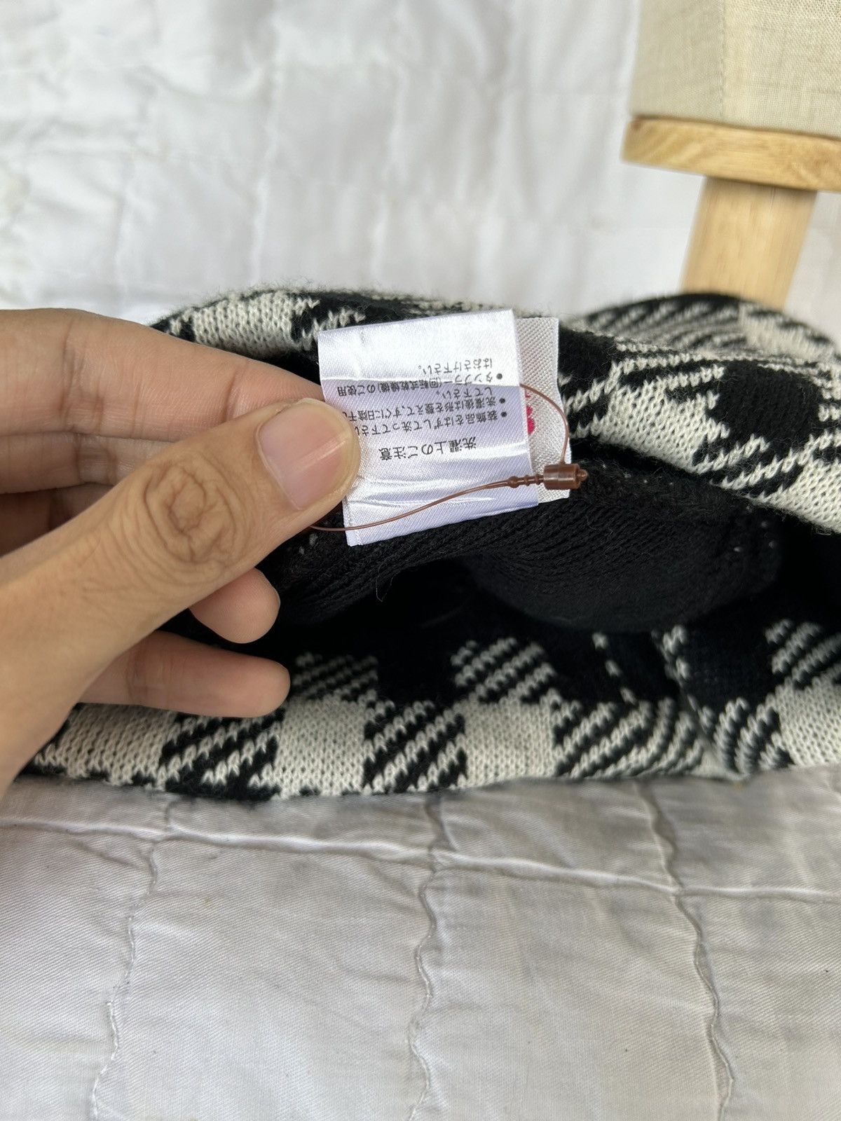 MLB MLB Checkerboard Beanie Hats Size ONE SIZE - 7 Thumbnail