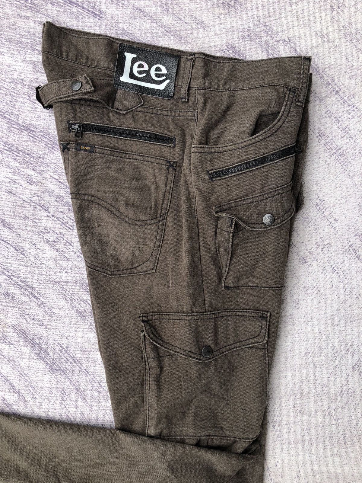 Lee × Seditionaries Vintage Grey Cargo LEE Rider 8 Pocket Size US 34 / EU 50 - 24 Thumbnail