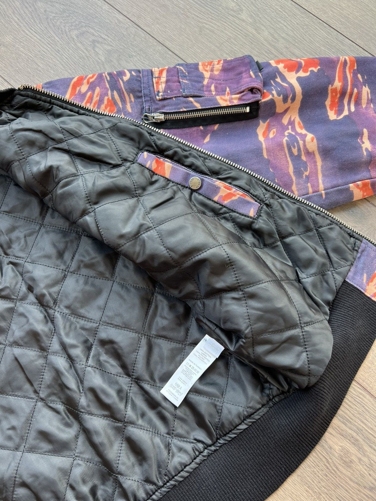 Stussy Stussy x Lucien Smith Tigris Bomber Jacket Small Size US S / EU 44-46 / 1 - 8 Thumbnail