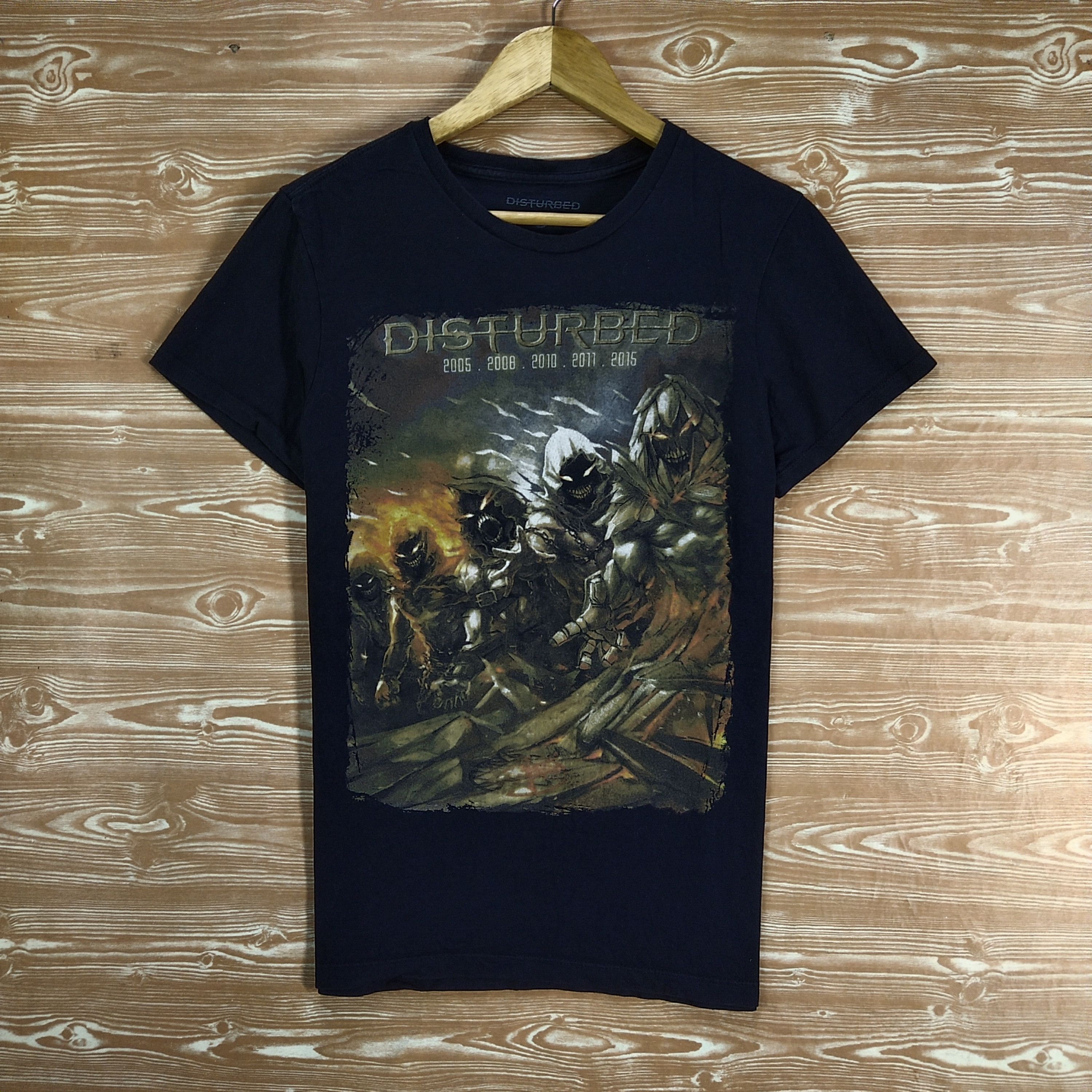 Band Tees × Vintage Disturbed Metal Rock Band Tee Size US M / EU 48-50 / 2 - 1 Thumbnail
