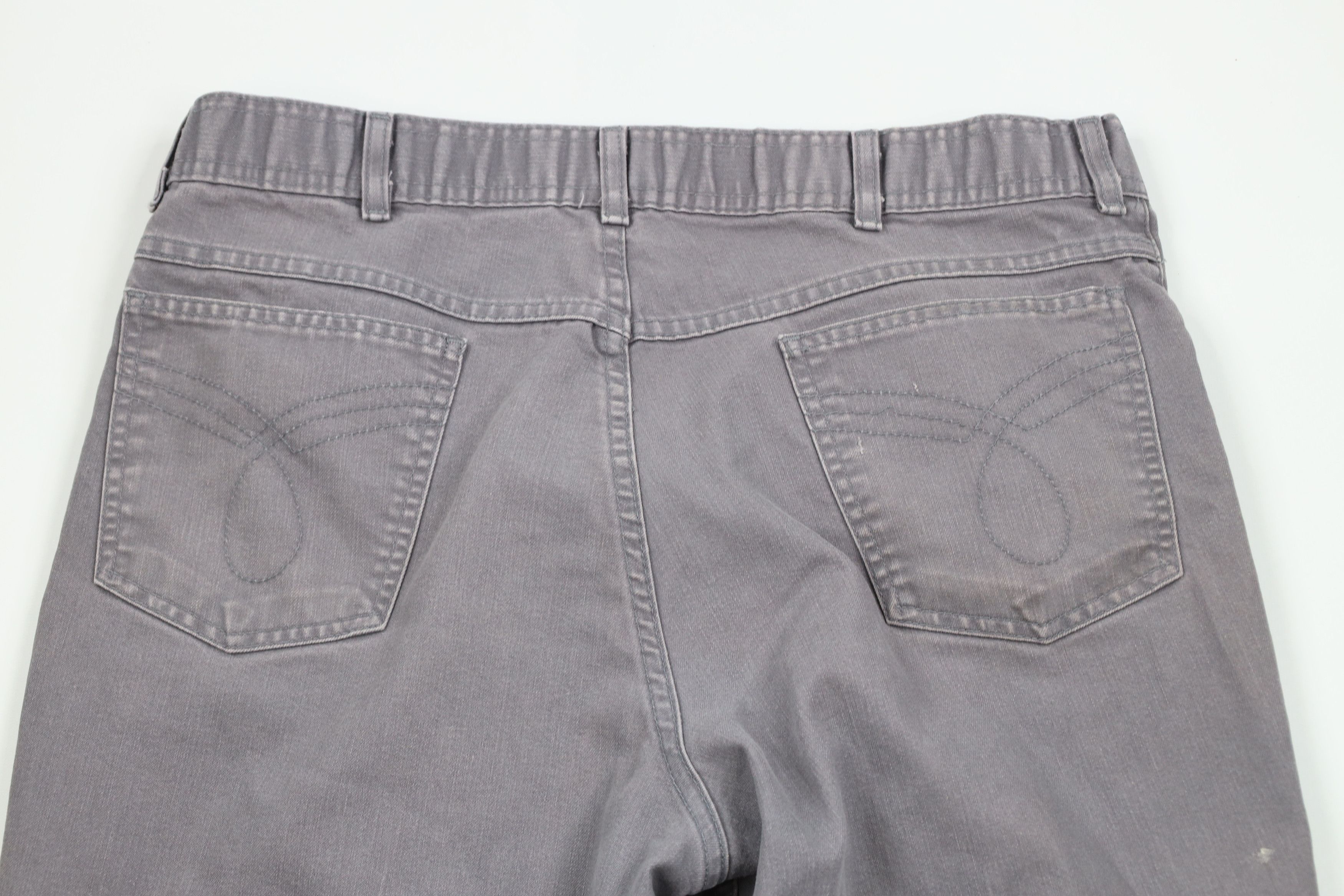 Vintage Vintage 70s Streetwear Canvas Wide Leg Bell Bottoms Pants Size US 36 / EU 52 - 9 Thumbnail
