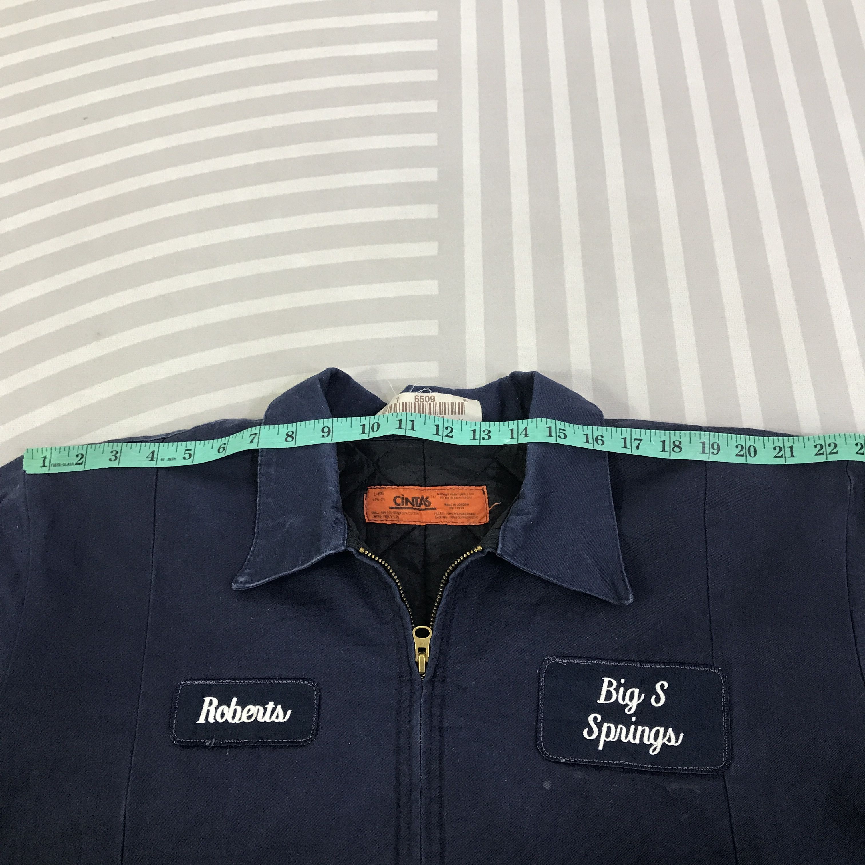 Cintas Vintage Roberts Cintas Workers uniform Jacket K126B11 Size US L / EU 52-54 / 3 - 6 Thumbnail
