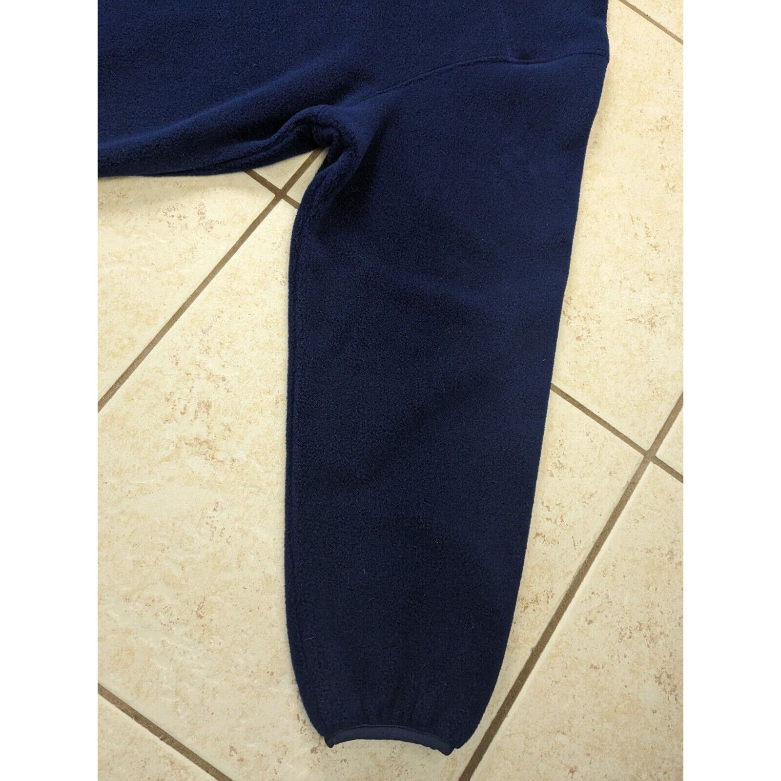 L.L. Bean Vtg LL Bean 1/4 Zip Fleece Jacket Sweater Pullover XL Blue Size US XL / EU 56 / 4 - 16 Thumbnail
