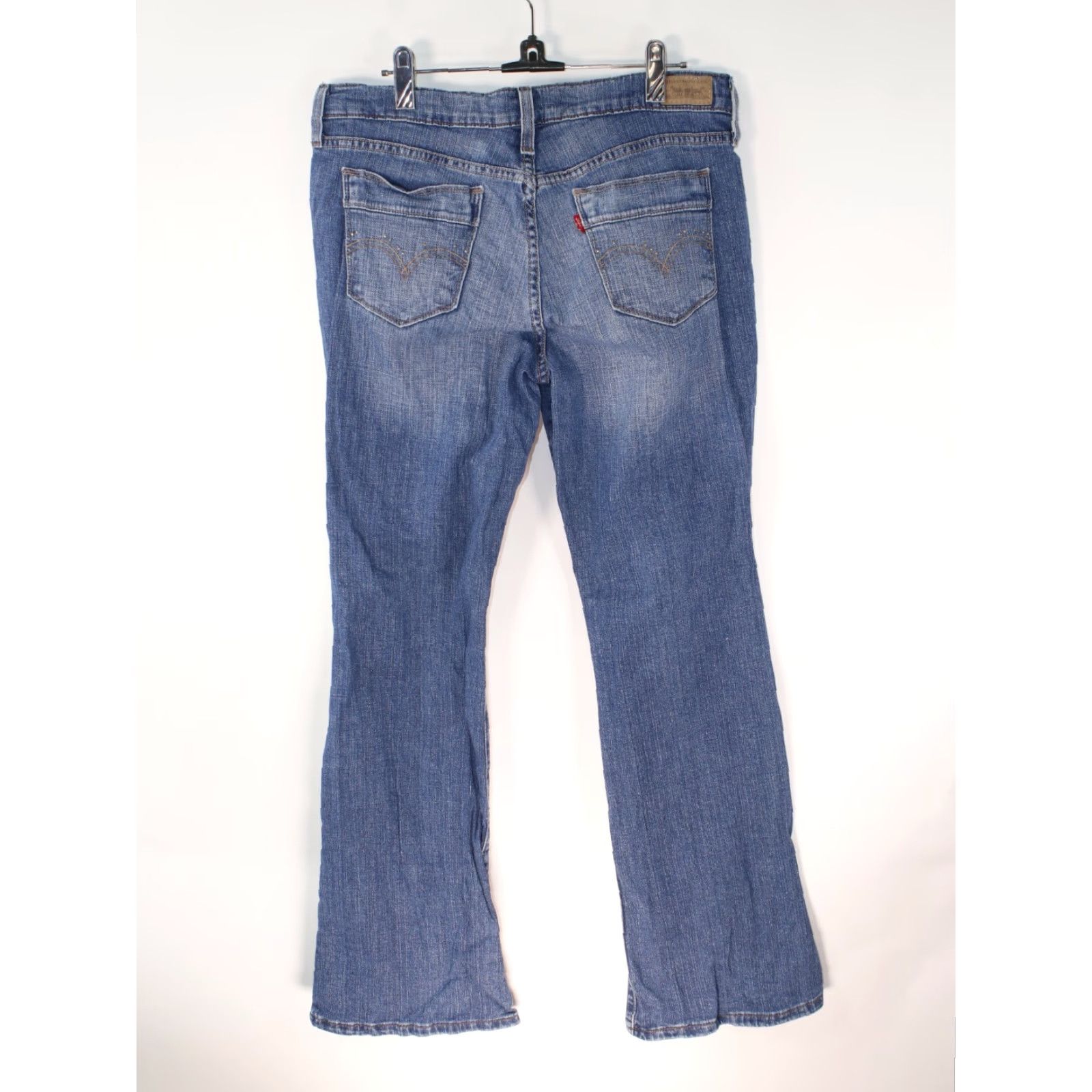 Vintage VINTAGE Levi's 515 Boot Cut Jeans Women's 8 High Rise 31x29 Blue Denim Medium Wash Jeans Women Size 24" / US 00 / IT 34 - 4 Thumbnail