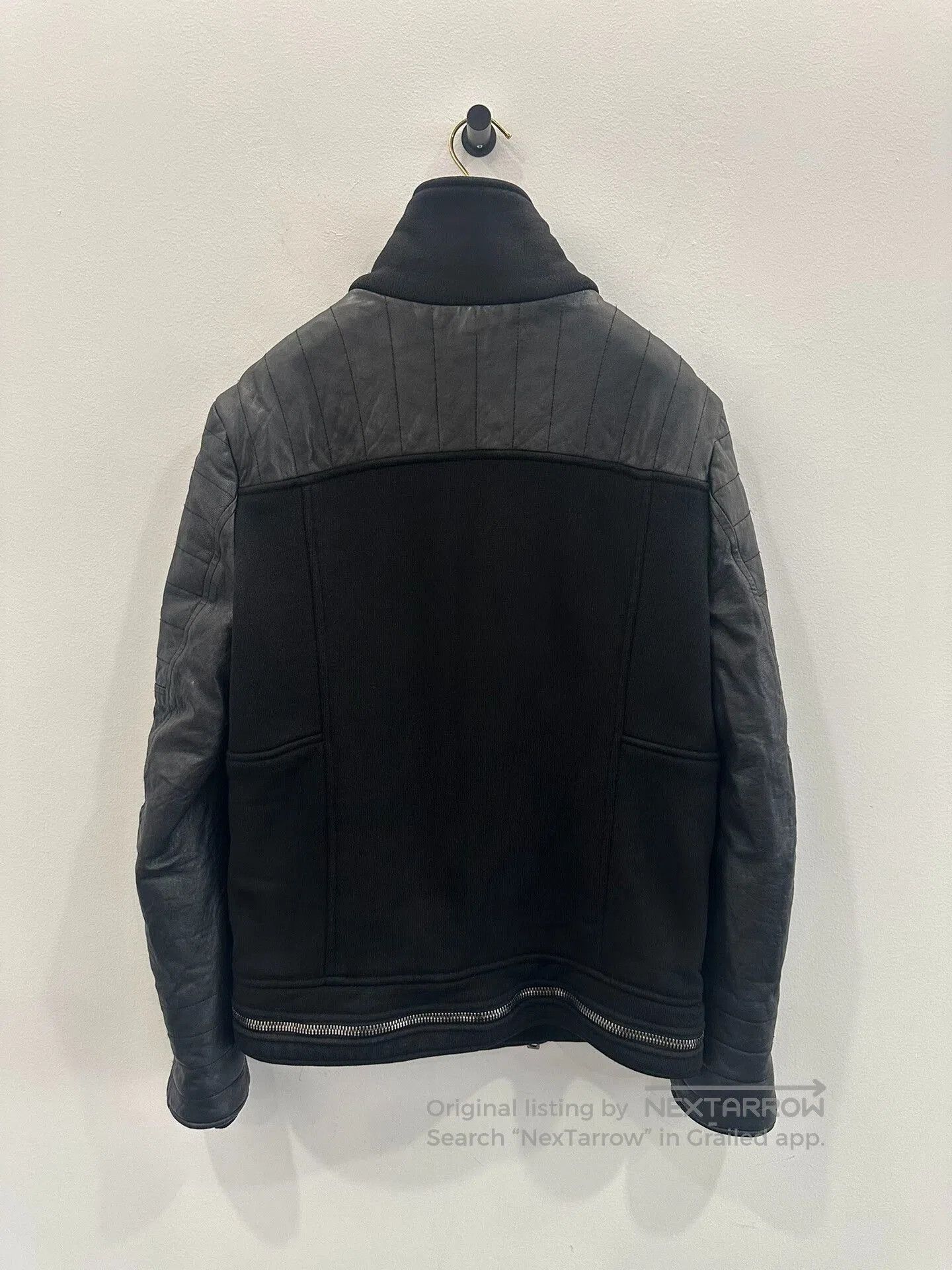 Balmain Balmain Black Zipper Biker Leather Jacket. Size US M / EU 48-50 / 2 - 3 Thumbnail