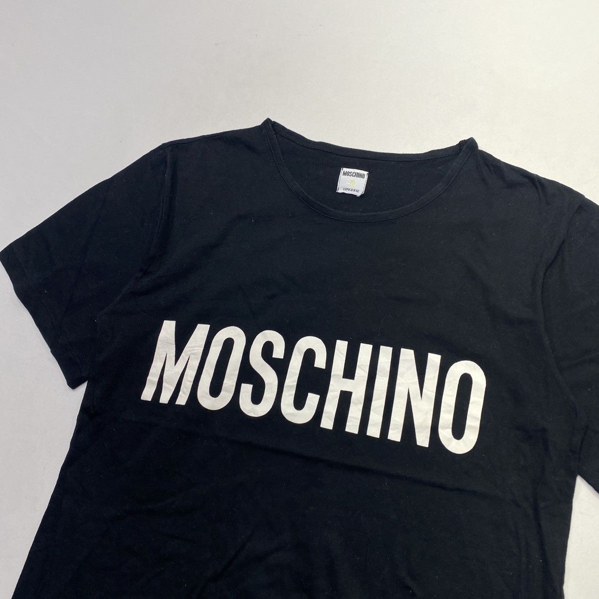 Moschino Moschino Black T-Shirt Size US M / EU 48-50 / 2 - 2 Thumbnail