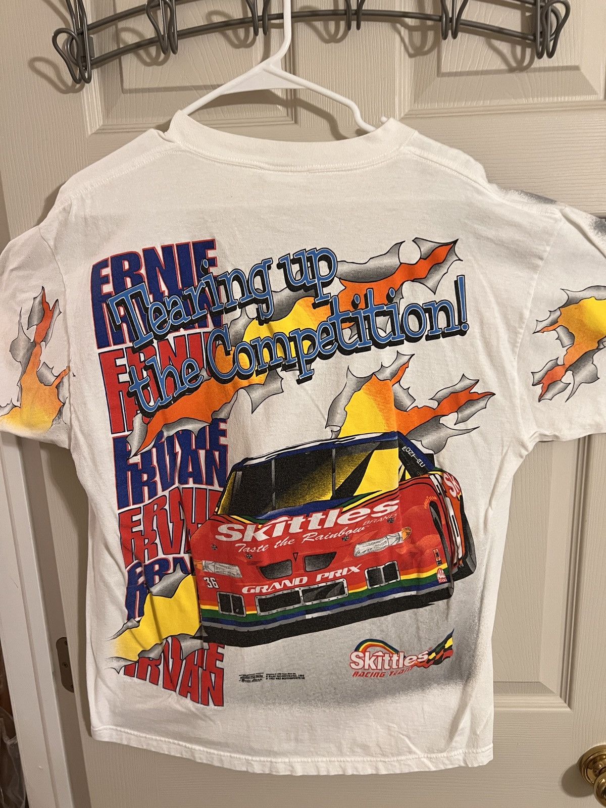 NASCAR × Vintage NASCAR skittles vintage tearing up completion shirt Size US L / EU 52-54 / 3 - 2 Thumbnail