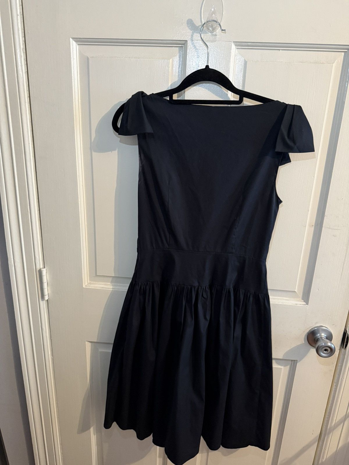 Prada Prada blue bow sleeve dress Size 40 us 4 Size S / US 4 / IT 40 - 6 Thumbnail