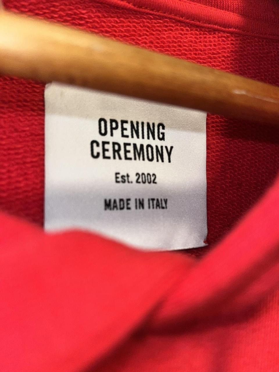 Opening Ceremony Mini Toy Hoodie Pullover Red Oversized Size US M / EU 48-50 / 2 - 6 Thumbnail
