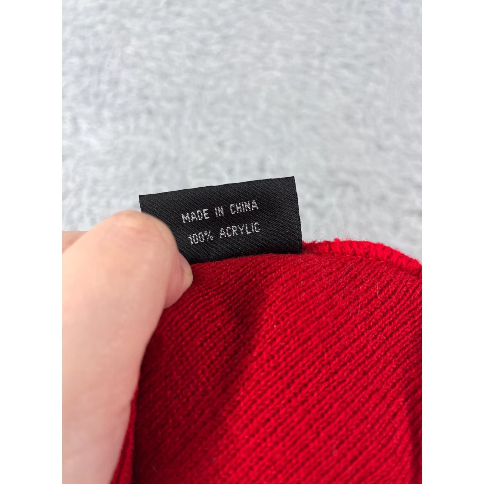 Vintage Eagle Ridge Golf Course Beanie Toque Adult One Size Red Knit 100% Acrylic Golfer Size ONE SIZE - 8 Thumbnail