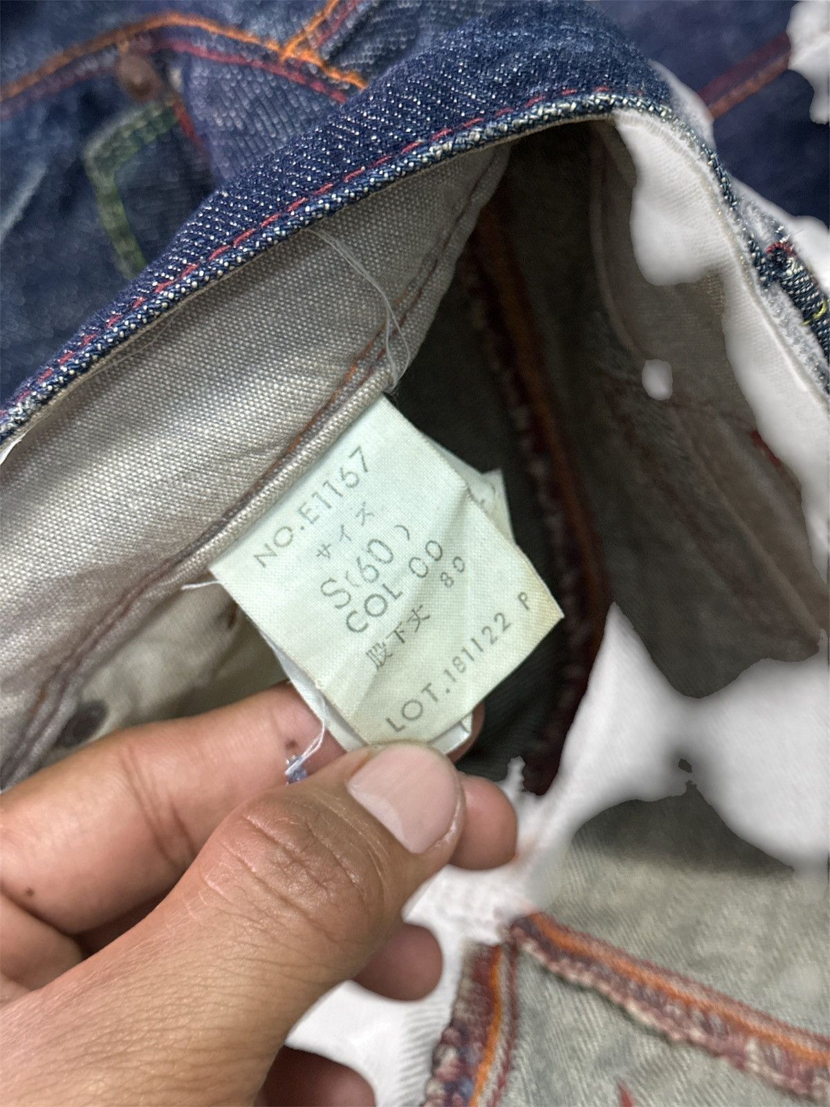 Vintage Flare Style Et Denim . Size US 29 - 8 Thumbnail