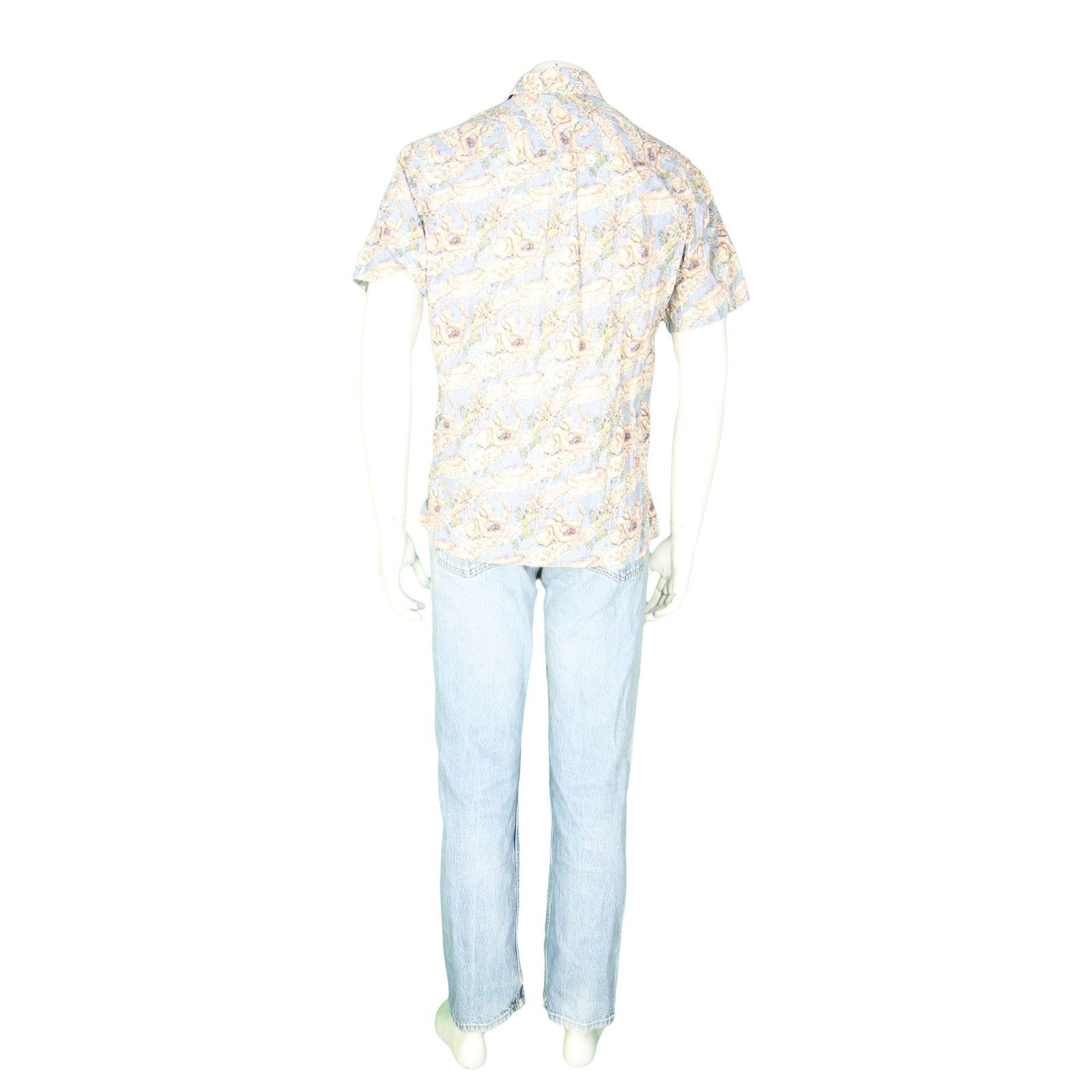 Other Coconut Tree Climber Pullover Hawaiian Aloha Camp Shirt M Size US M / EU 48-50 / 2 - 3 Thumbnail