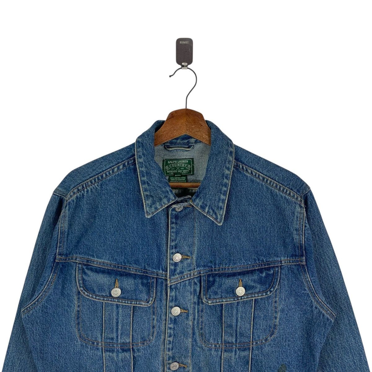 Polo Ralph Lauren VINTAGE POLO COUNTRY RALPH LAUREN DENIM TRUCKER JACKET Size US M / EU 48-50 / 2 - 4 Thumbnail