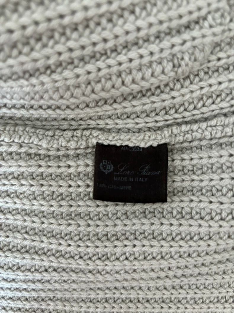 Loro Piana Loro Piana Elephant Gray Knit Coat- Size US M / EU 48-50 / 2 - 5 Thumbnail
