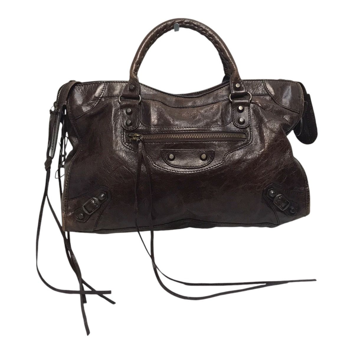 BESSO leather city bag y2k グランジ BESSO leather city bag y2k グランジ