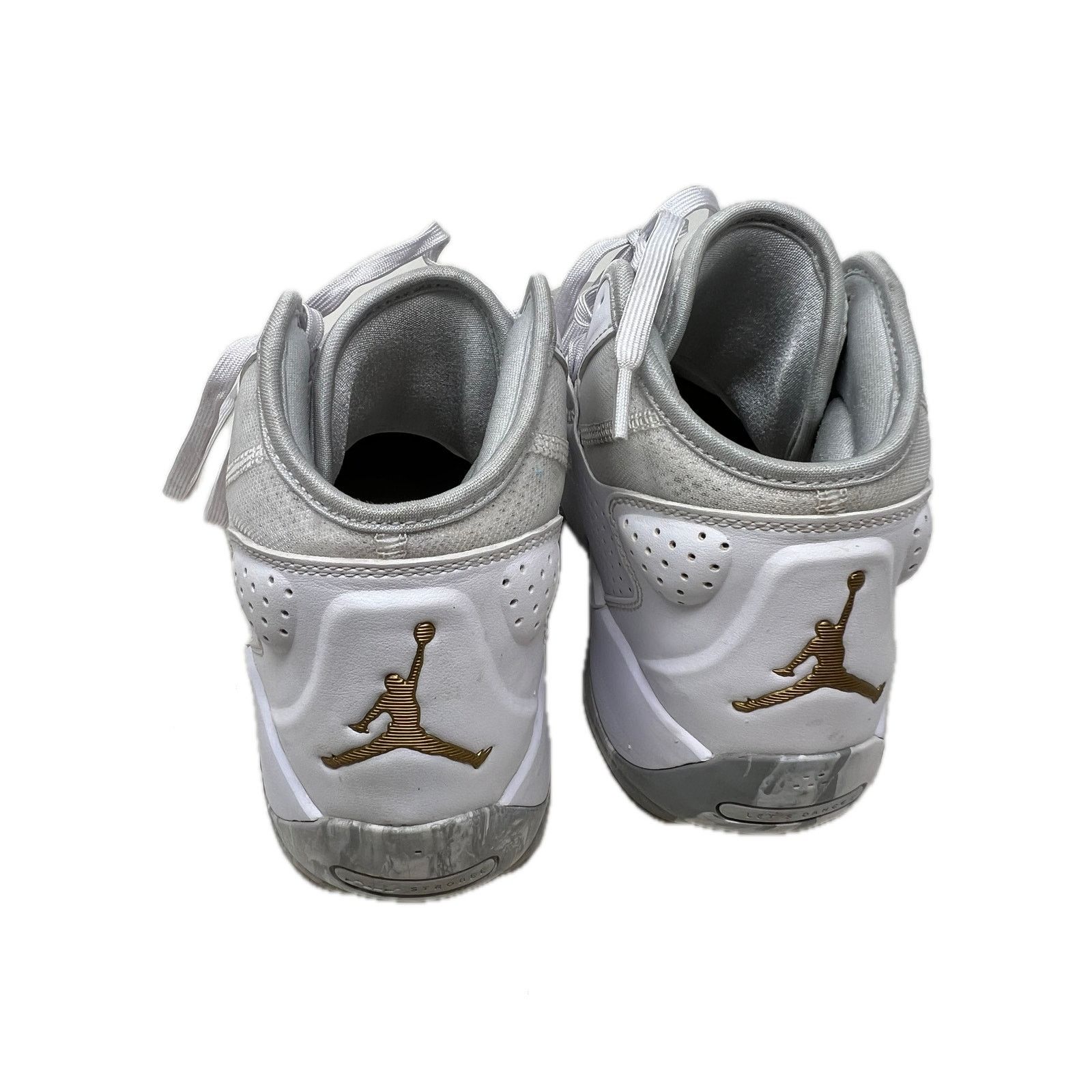 Nike Nike Jordan Zion 2 TB 'White Metallic Gold' Mens 10 Size US 10 / EU 43 - 6 Thumbnail
