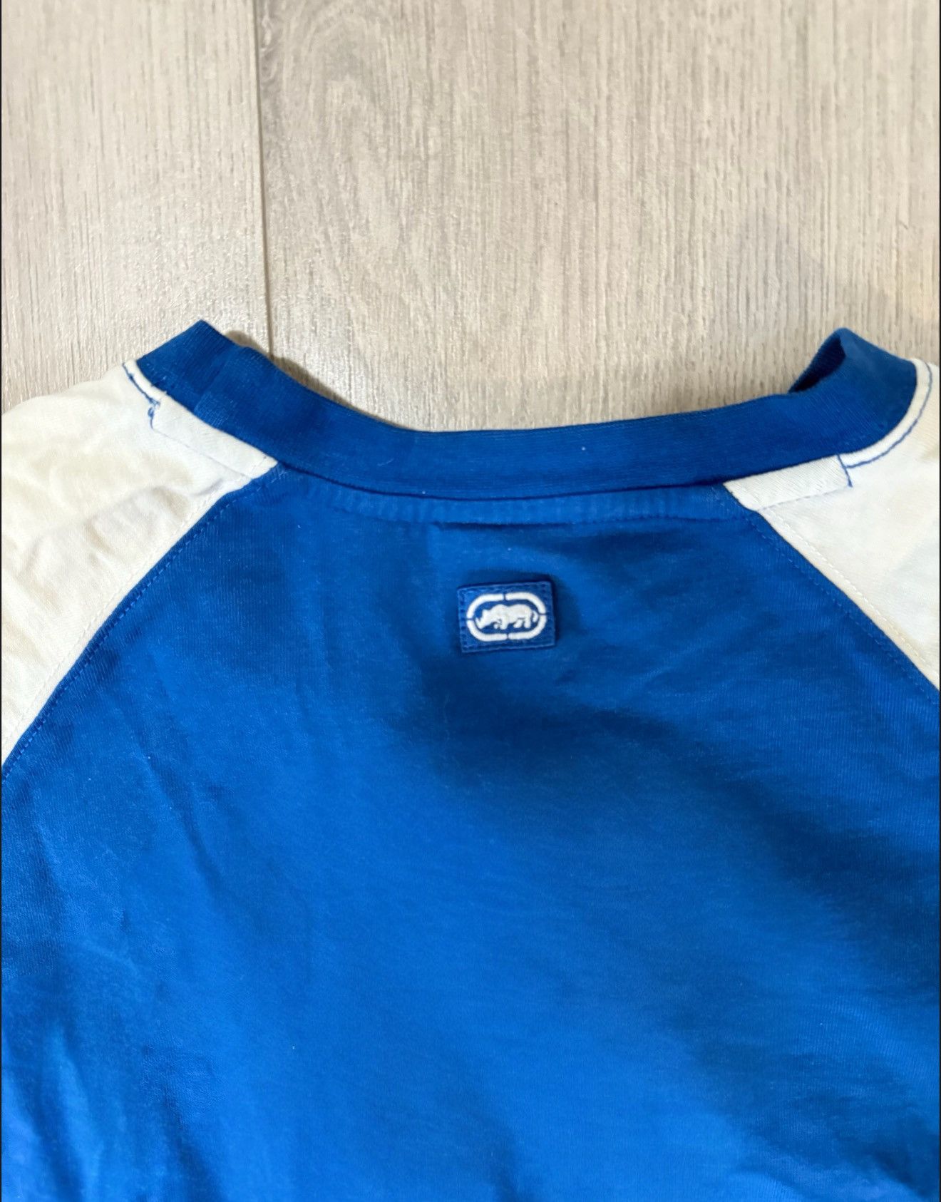 Ecko Unltd. Y2K Ecko Untld. Baggy Blue & White Embroidered Graphic Tee Size US XL / EU 56 / 4 - 6 Thumbnail