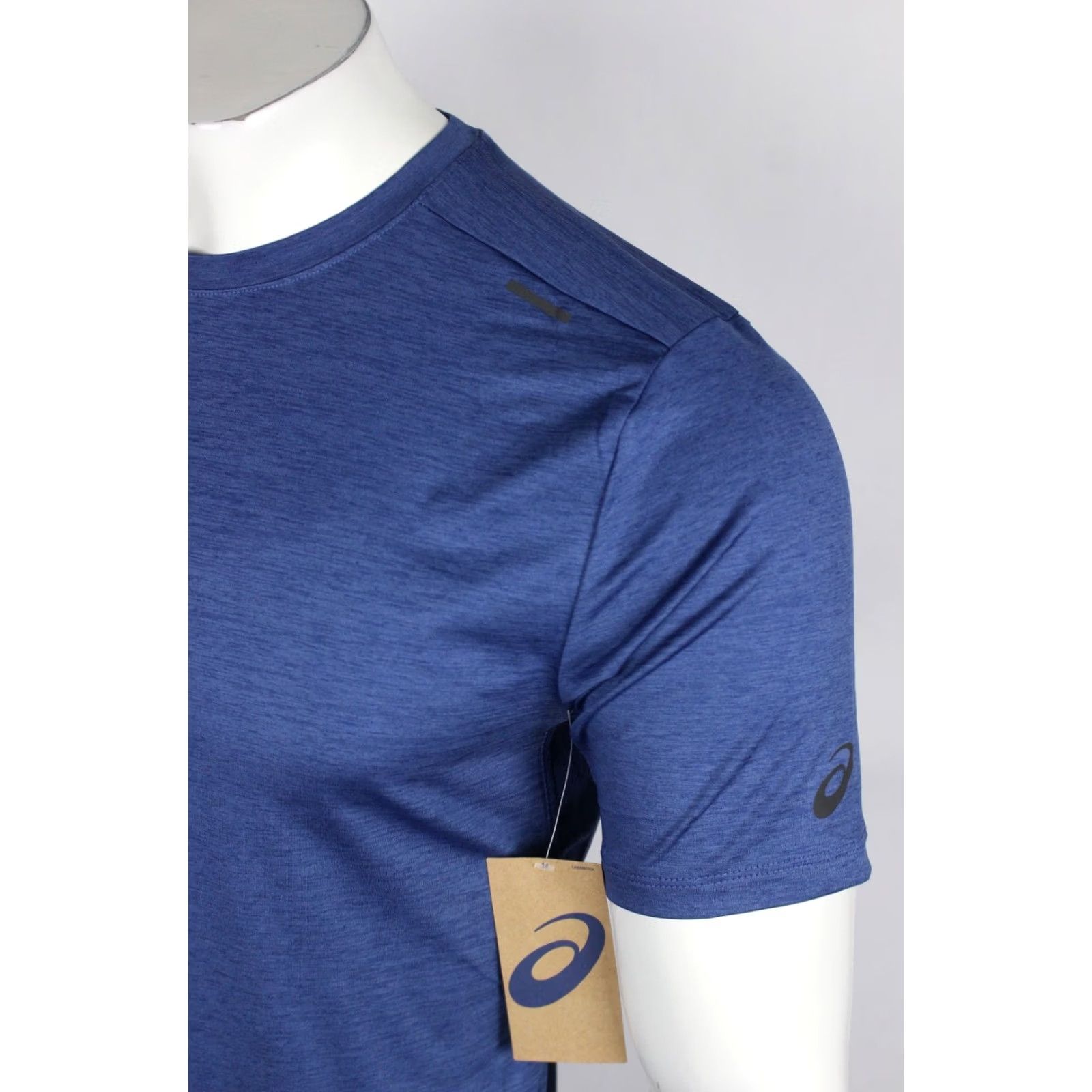 Asics ASICS Men's Knit Spadedye Short Sleeve T Shirt Running Gym Small Blue BU022 Size US S / EU 44-46 / 1 - 4 Thumbnail