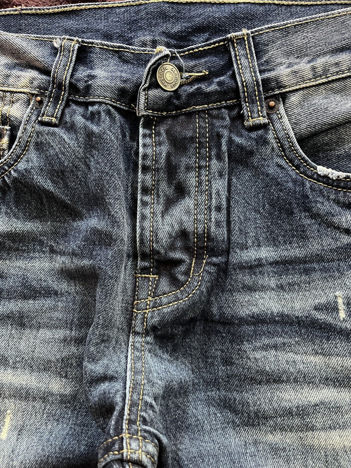 Japanese Hysteric Glamour Distressed Jeans punk