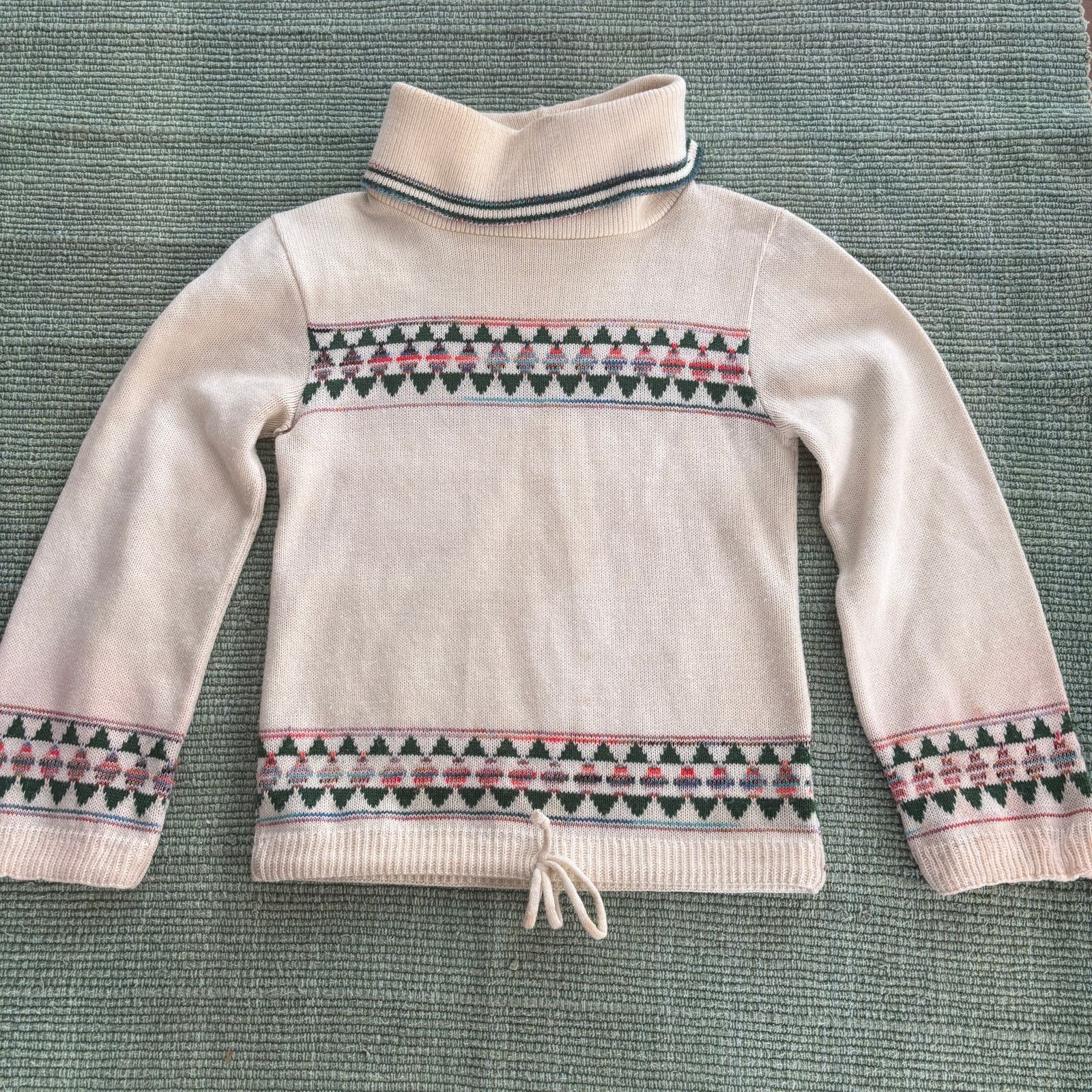 Vintage Vintage 1970s wool turtleneck womens ski sweater size S Size S / US 4 / IT 40 - 1 Thumbnail