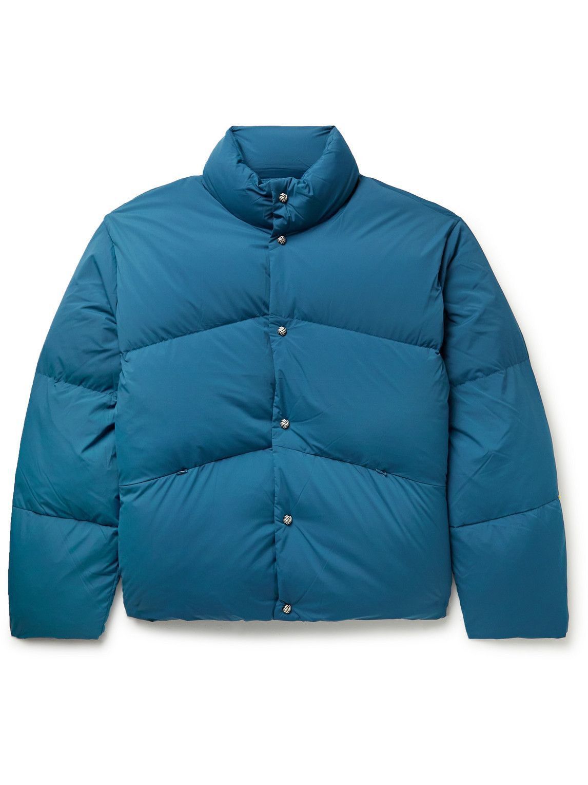 Acne Studios Oversized Quilted Nylon-Blend Down Jacket Blue