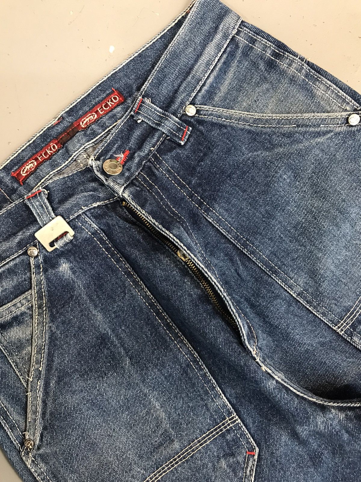 JNCO × Vintage Vintage Ecko big pocket carpenter baggy denim Size US 28 / EU 44 - 5 Thumbnail