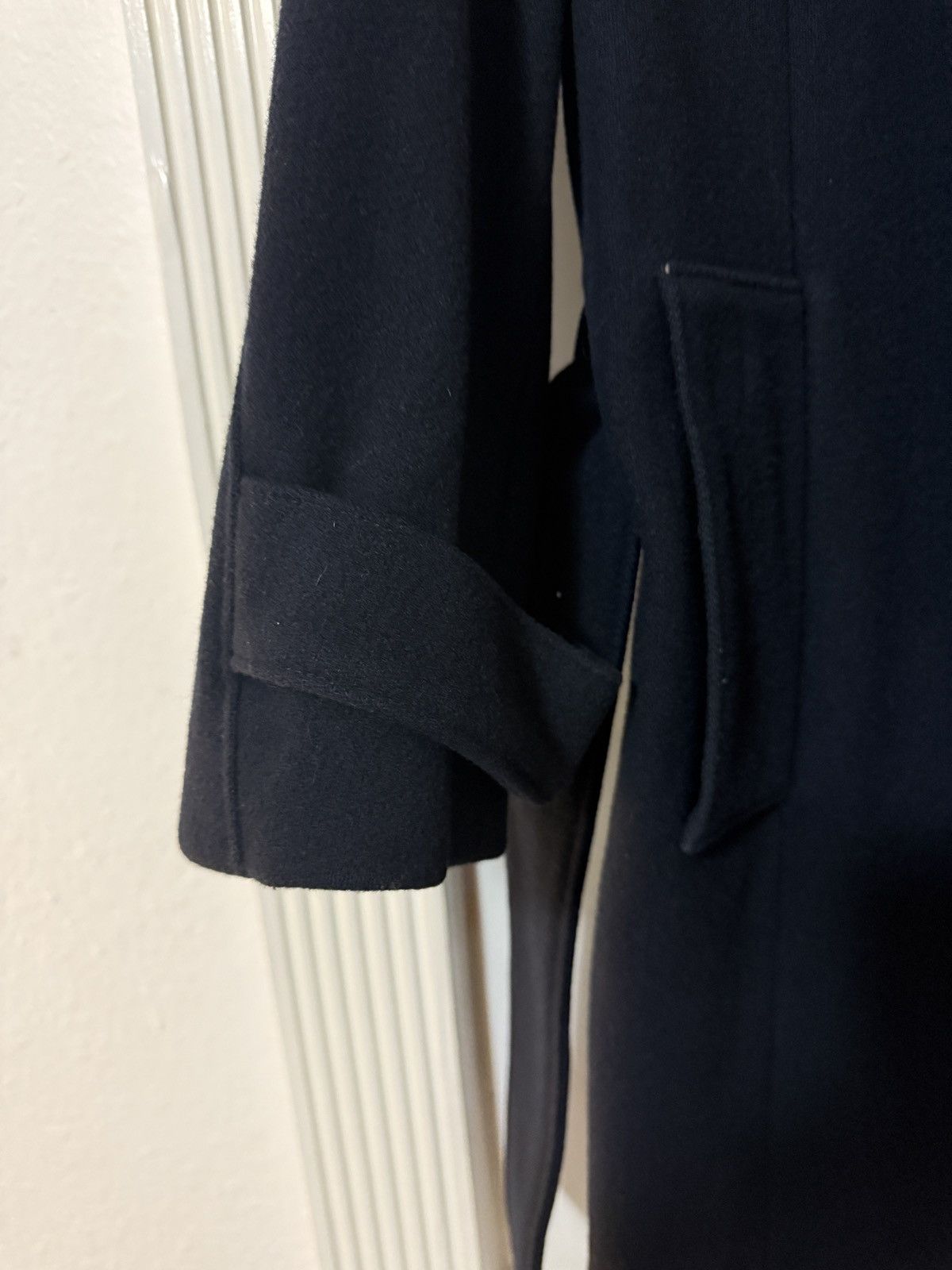 Chloe Archival Chloé Runway navy military coat. Circa 2004 Size S / US 4 / IT 40 - 3 Thumbnail