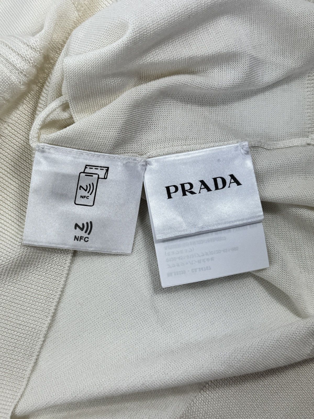 Prada SILK POLO SHIRT Size US XL / EU 56 / 4 - 5 Thumbnail
