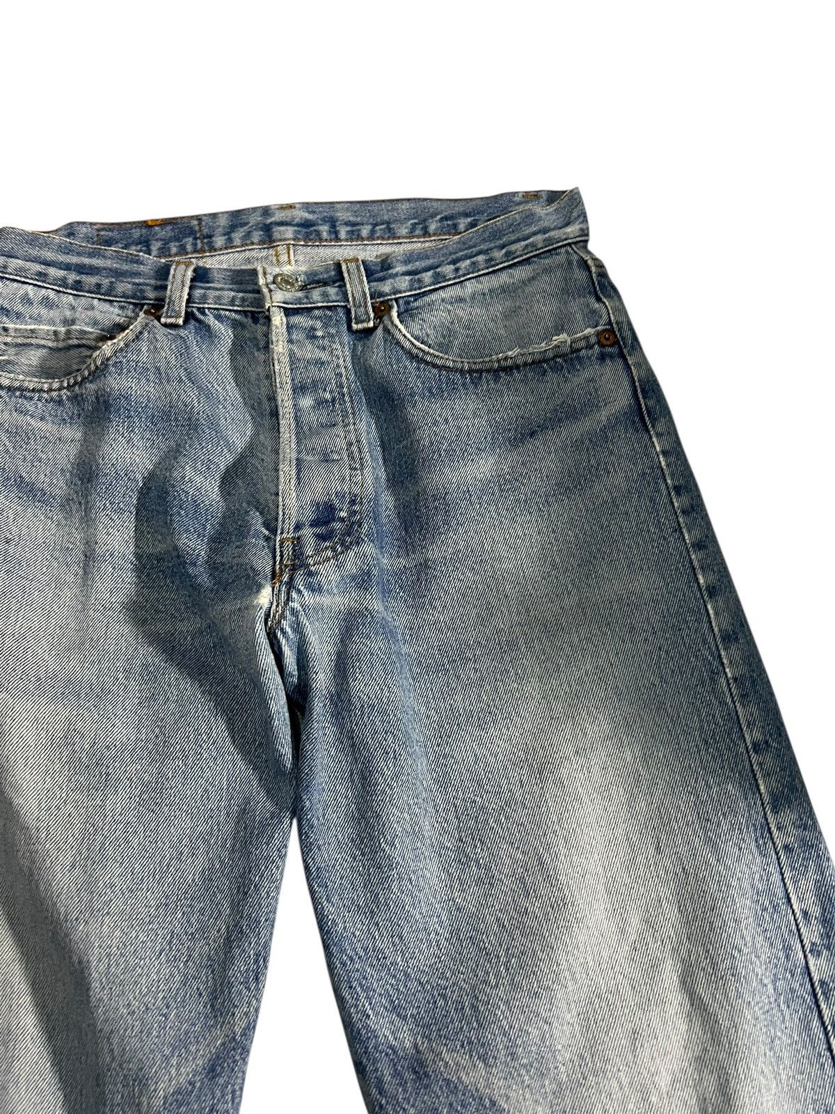 Levi's 80’s Levi’s 501 Light Wash Jean USA Size US 30 / EU 46 - 4 Thumbnail
