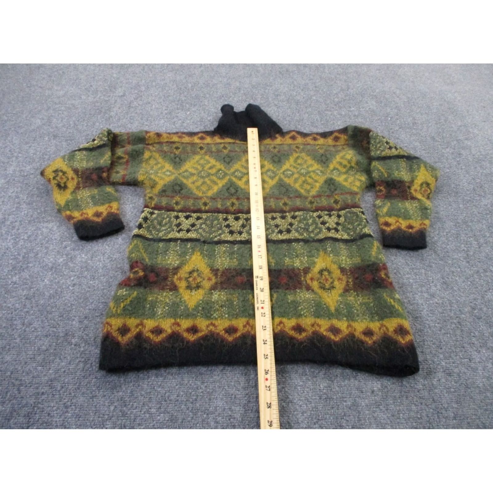 Marks & Spencer Marks and Spencer Sweater Womens L Turtleneck Pullover Wool Mohair Size L / US 10 / IT 46 - 3 Thumbnail