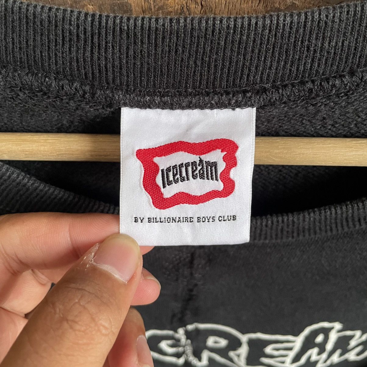 Billionaire Boys Club Ice Cream Big Logo Crewneck Sweatshirt Size US XL / EU 56 / 4 - 5 Thumbnail