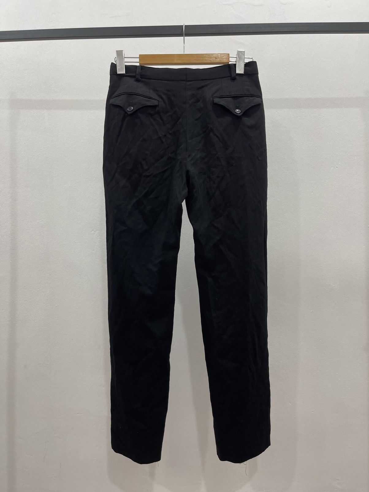 Jean Paul Gaultier Jean Paul GAULTIER HOMME objet Wool Rayon Two Tuck Pants 79 Size US 30 / EU 46 - 3 Thumbnail