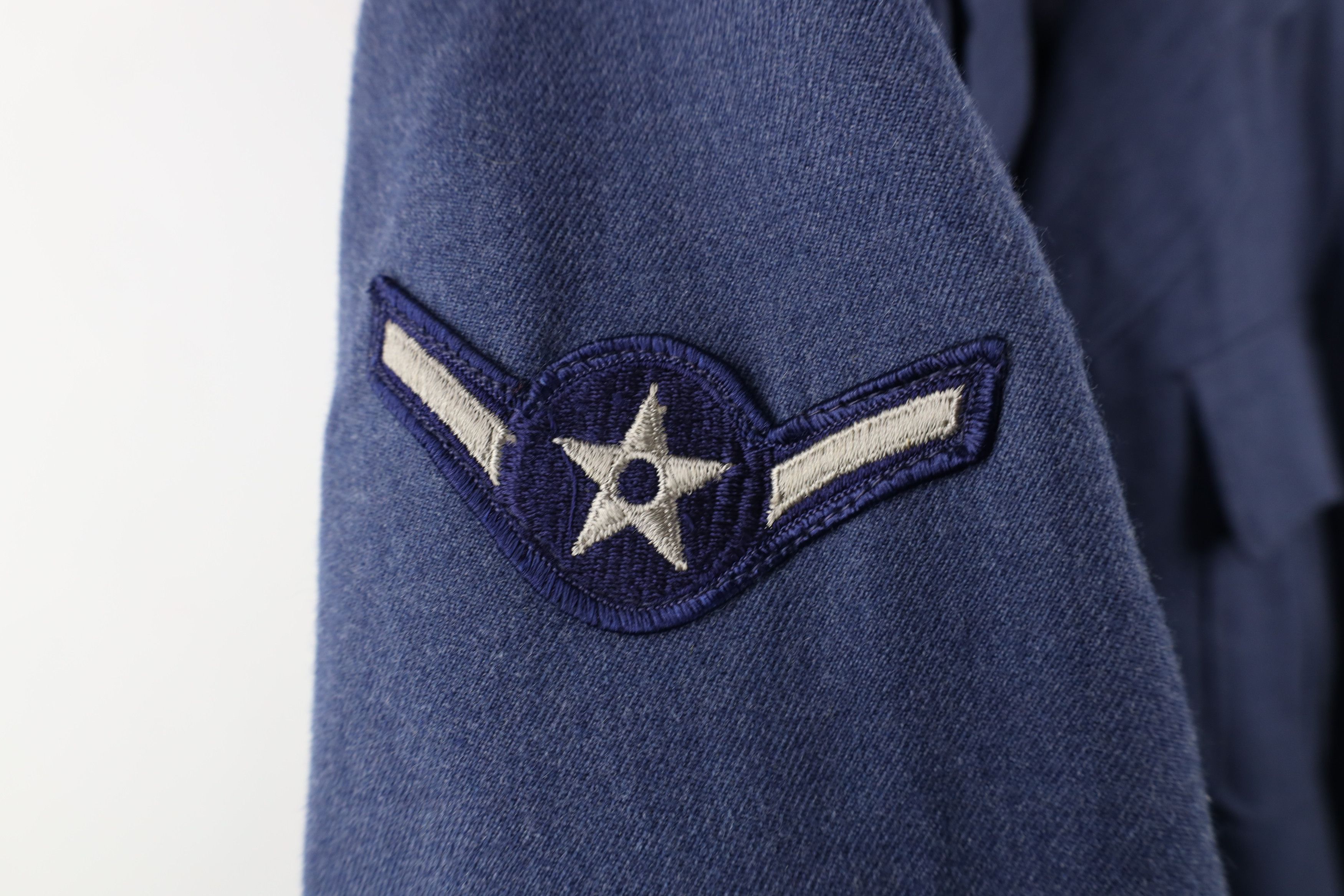 Vintage Vintage 60s Vietnam War Blue 1084 Officer Jacket Coat USA Size US L / EU 52-54 / 3 - 7 Thumbnail