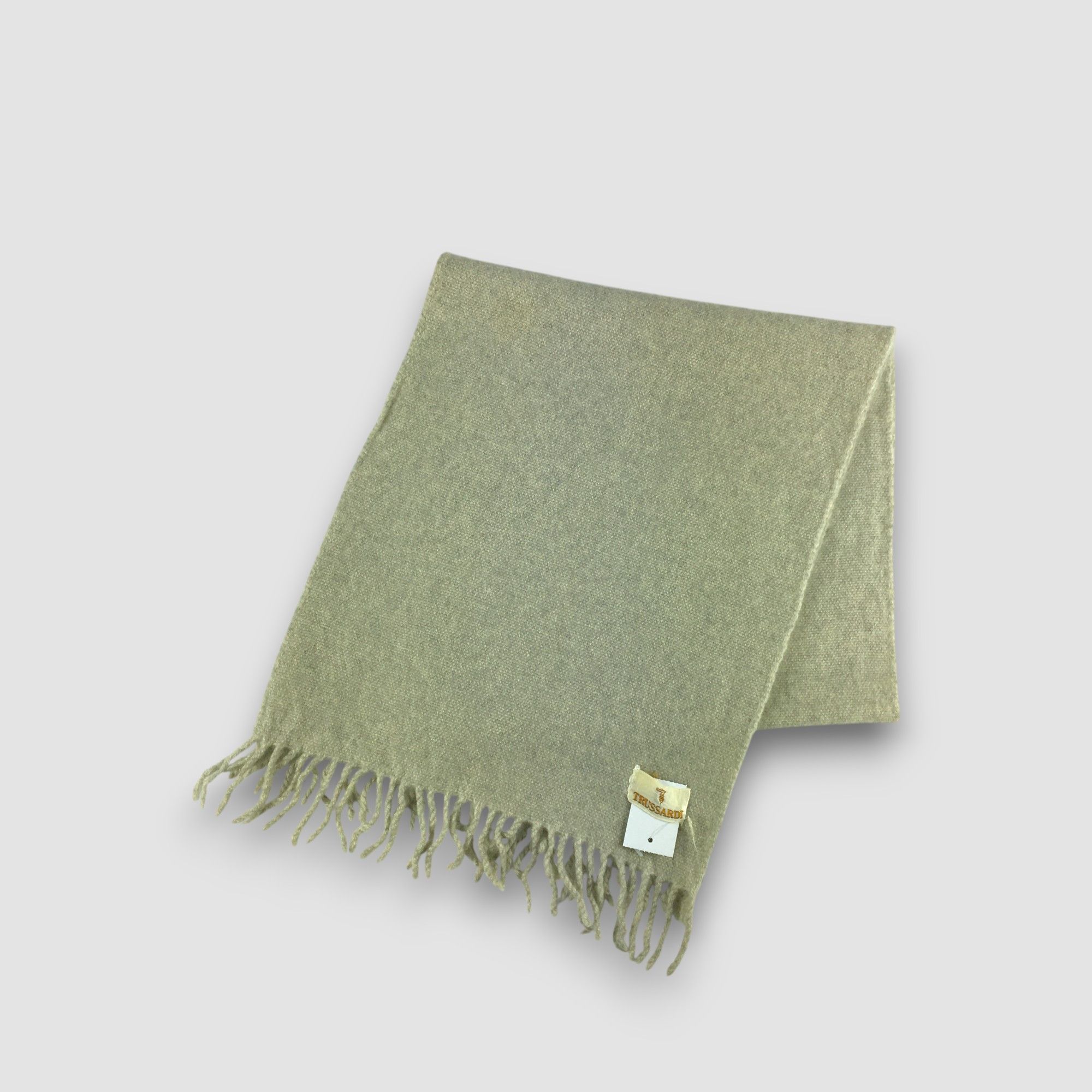 Trussardi Vintage Trussardi Scarf Muffler Wool Cashmere Scarves Size ONE SIZE - 3 Thumbnail