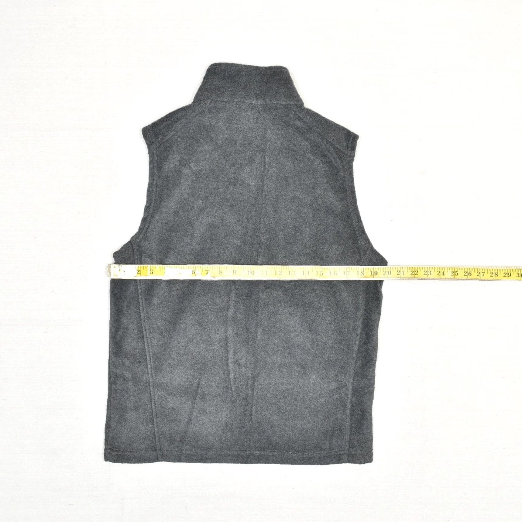 Vintage Columbia Vest Full Zip Basic Gray Solid Polyester Fleece S Mens Size US S / EU 44-46 / 1 - 4 Thumbnail